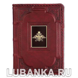 Ежедневник кожанный «Воздушно-космические силы»